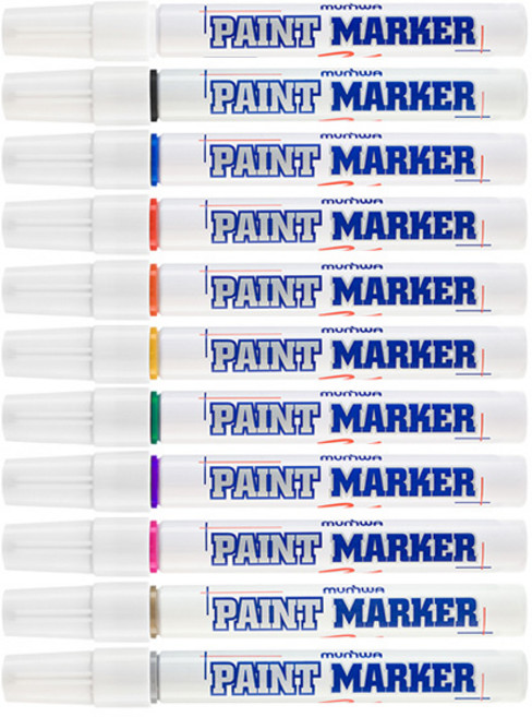 문화 페인트마카 4.5mm 단품, 노랑