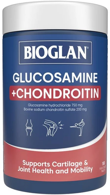 바이오글랜 글루코사민 콘드로이친 Bioglan Glucosamine + Chondroitin, 1개, 180정 - 쿠팡