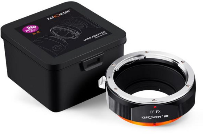 K F Concept EOS to FX Pro 어댑터 캐논 EFS Fujifilm X-Pro3 X-T5 XT100 XH2S XS10 X-T30II, 01 캐논 EF EOS_01 Fujifilm X 마운트, 01 Black