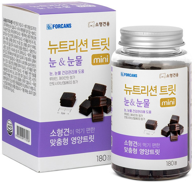 포켄스 뉴트리션 트릿 180정 눈+눈물 168g 3개