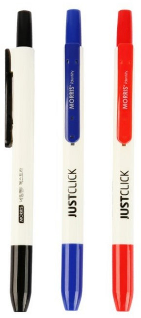 모리스 퀵마크 F 네임펜 엑스트라, 블랙, 12개