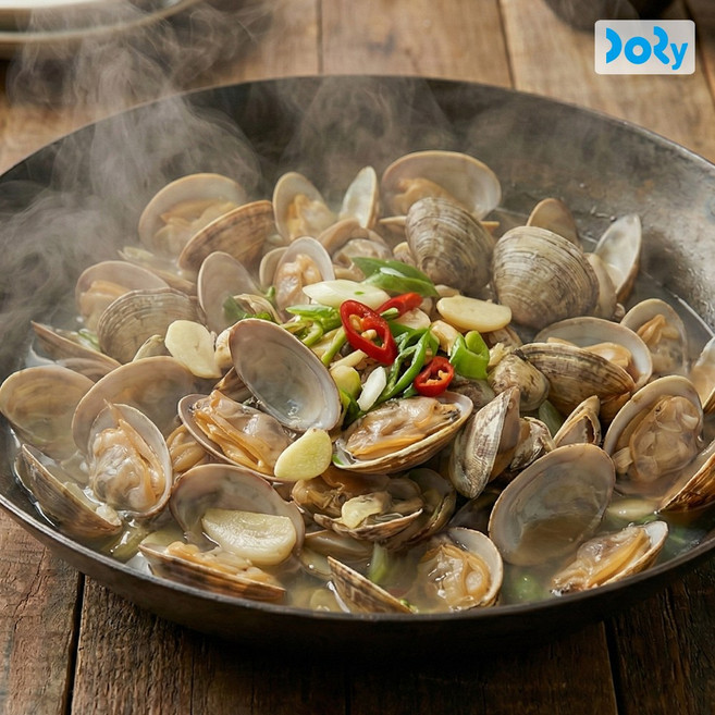 산지직송 국내산 왕바지락 1kg 60미 내외 봉골레 바지락 칼국수 술찜, 1개, 1kg (60미 내외)