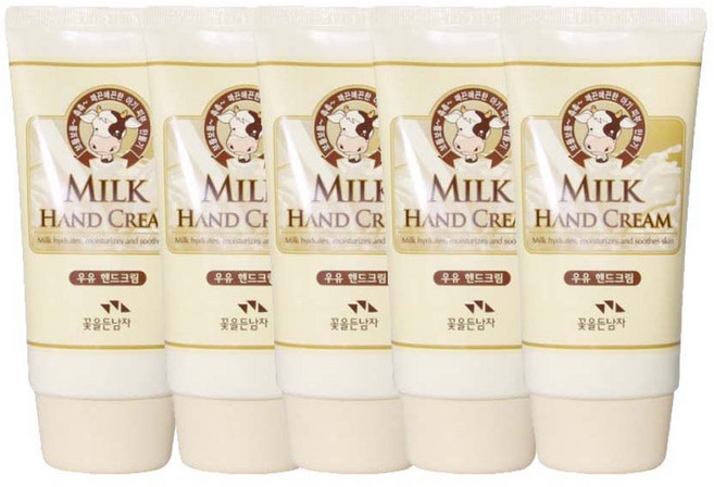 꽃을든남자 우유 핸드크림 80ml x 5개