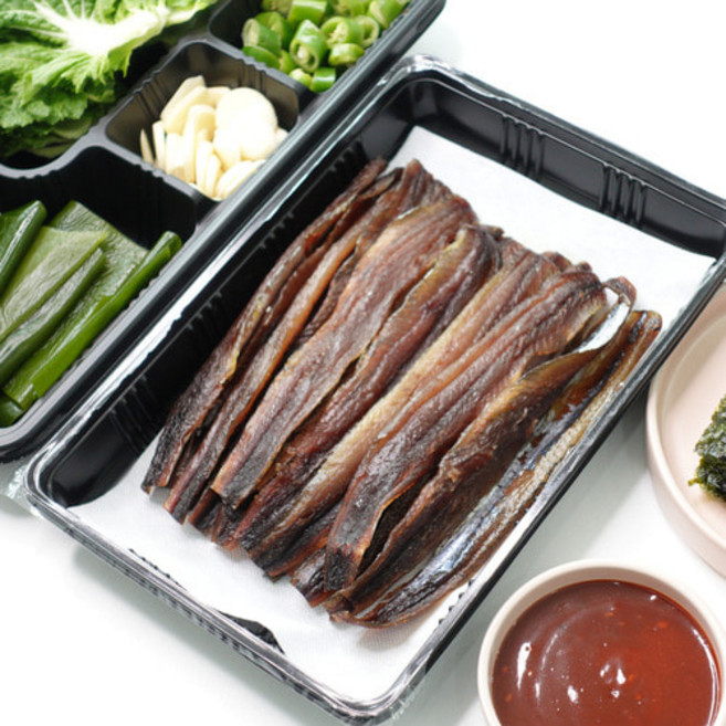 싱싱햇 포항 구룡포 과메기 과매기 손질 야채세트 초무침, 손질 10미(20쪽) 단품, 1박스, 1박스