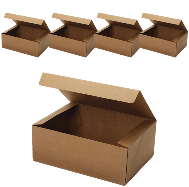 크라프트 선물상자 5호 27 x 21 x 8.5cm, 5개