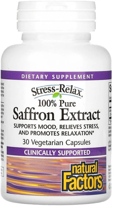 네츄럴팩터스 100% 퓨어 샤프란 사프란 추출물 30베지캡슐 크로신 사프라날, 1개, 30정 - 쿠팡