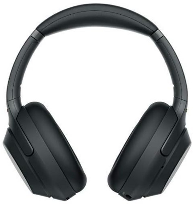 소니 무선 노이즈 캔슬링 헤드폰 WH-1000XM3 : LDACAmazon Alexa 탑재 Bluetooth고해상도 최대 30시간 연속 재생 밀폐형 마이크 ​​부착 2018년 모델, Black