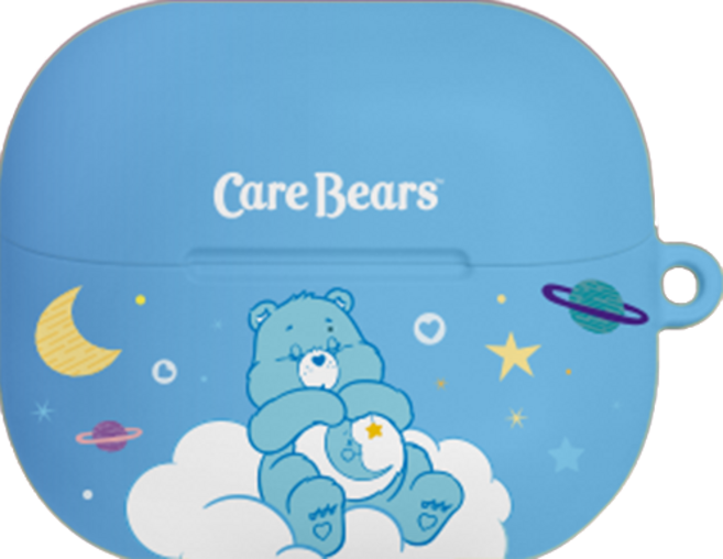 케어베어 그라데이션 갤럭시 버즈3 / 버즈3프로 / 버즈3FE 호환 하드 케이스, 1개