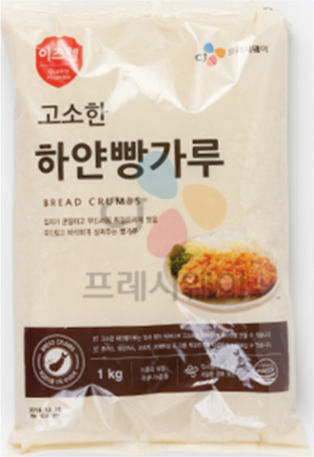 이츠웰 고소한 하얀 빵가루 1kg+6개 1박스, 1kg, 1