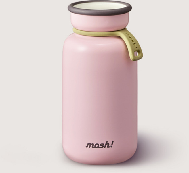 모슈 보온보냉 라떼 텀블러, 핑크(보온보냉), 450ml, 1개