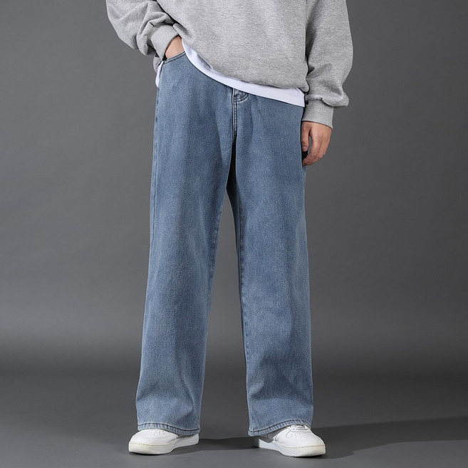 후앙스 겨울 기모 본딩 스판 와이드 데님 팬츠 GZCP-5102