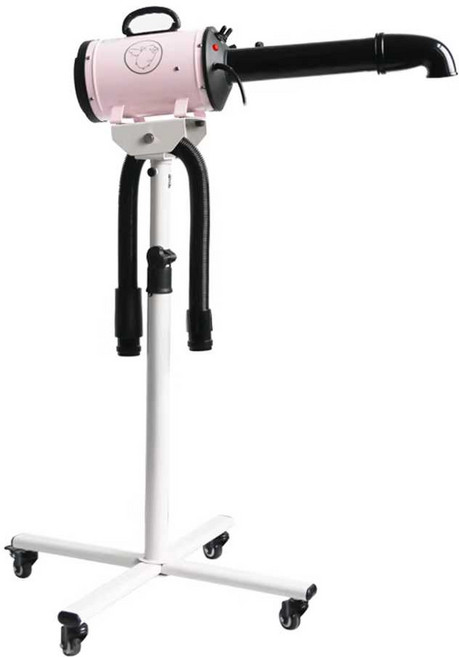 강아지 드라이 에어탱크 스탠드 블로어 반려견 저소음, 1개, 상세페이지 참고, 2. 핑크