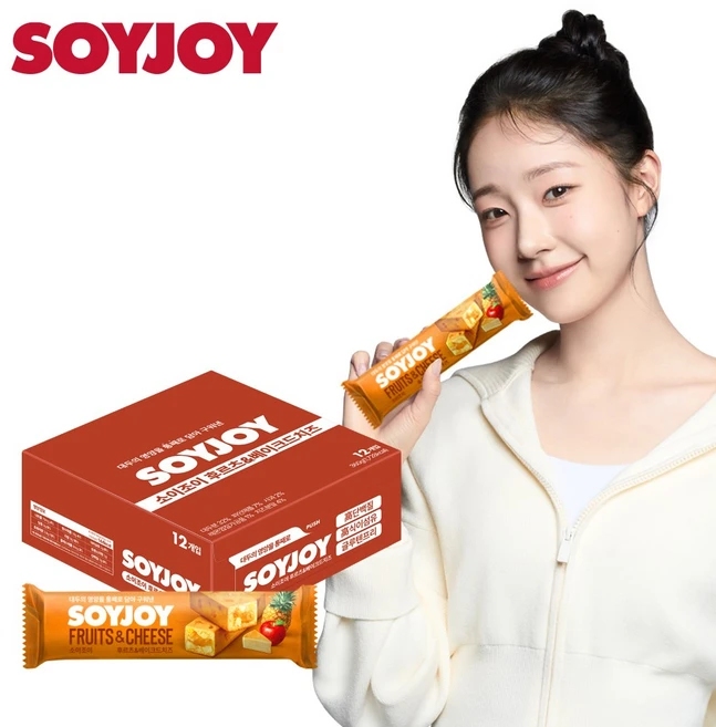 소이조이 후르츠&베이크드치즈 고단백질 고식이섬유 글루텐프리, 360g, 1개 - 쿠팡