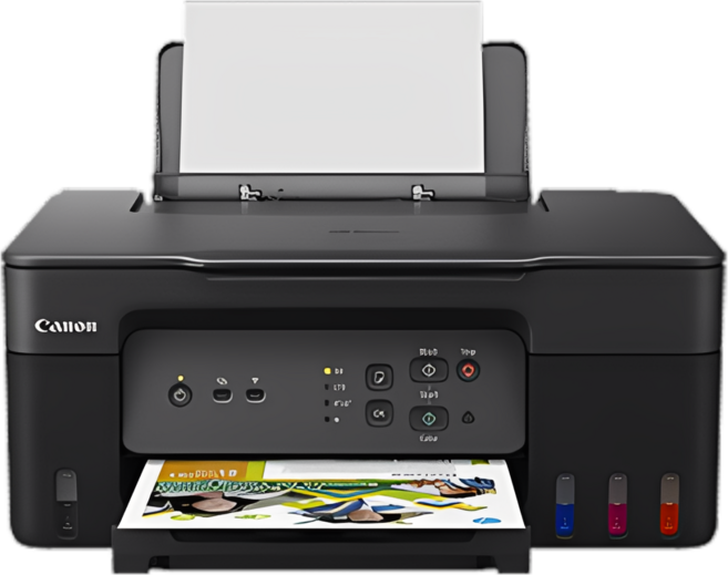 Canon 佳能 PIXMA G3730 無線彩色原廠連續供墨印表機 含稅, 黑色, 1個