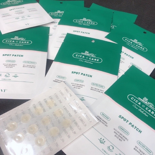 VT CICA老虎 積雪草隱形貼 (1片/48貼) - 舒緩保濕 鎮靜敏感肌膚, 1個