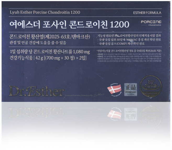여에스더 포사인 콘드로이친 1200 700mgx60정, 360정