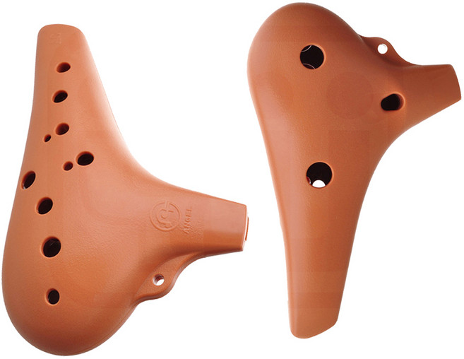 엔젤악기 알토 오카리나 AWO-P12 케이스포함 갈색 브라운 관악기 음악 수업 준비물, 1개