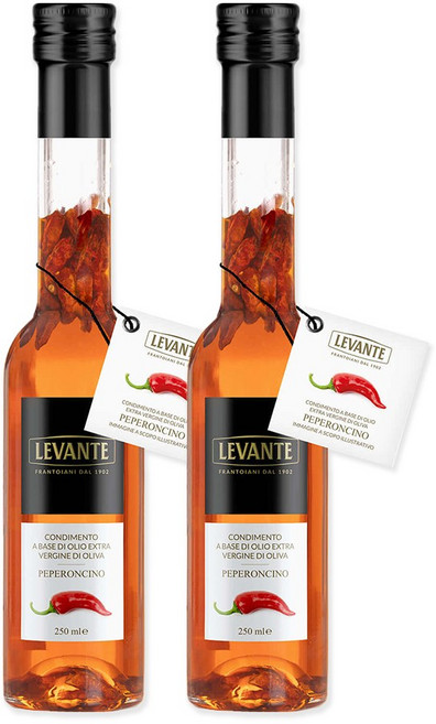 르반테 페페론치노 오일 250ml 엑스트라버진 이탈리아 직수입 감바스오일 알리오올리오, 2개