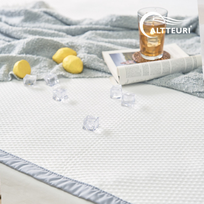 알뜨리 늘잠 냉감패드 침대 듀라론 쿨매트 여름 이불 냉매트 토퍼 매트리스 아이스패드, 아이스소다