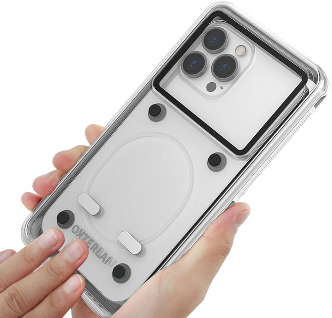 갤럭시 Z플립 5G워터 논슬립 방수케이스, 갤럭시 Z플립 5G, 화이트, 1개