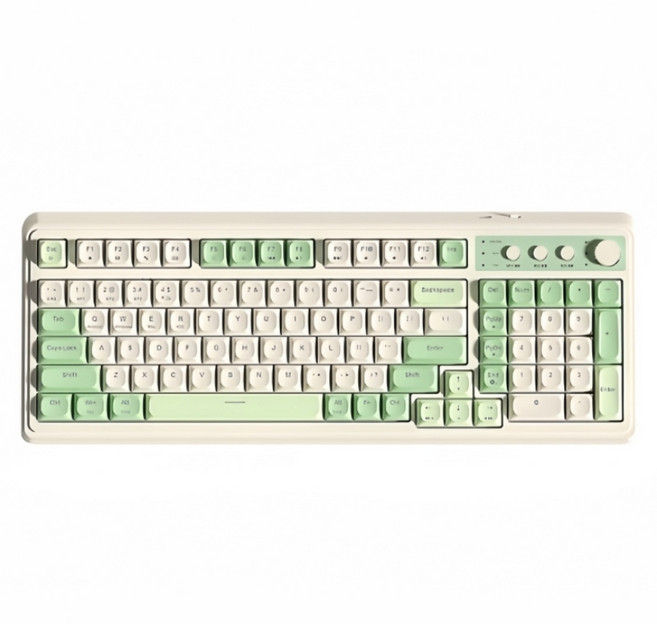 독거미키보드 S99 Mac용 블루투스 무선 기계식 키보드 RGB 다채로운 컬러 C395-259, 그레이, W2(청축), 텐키리스