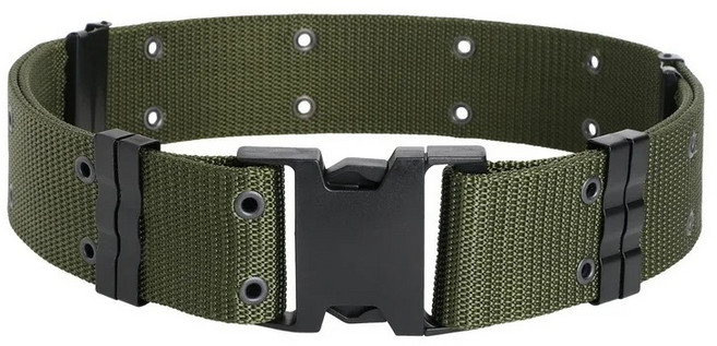 군용탄띠 군복 군대 빈티지 해병대 조교 미군 벨트