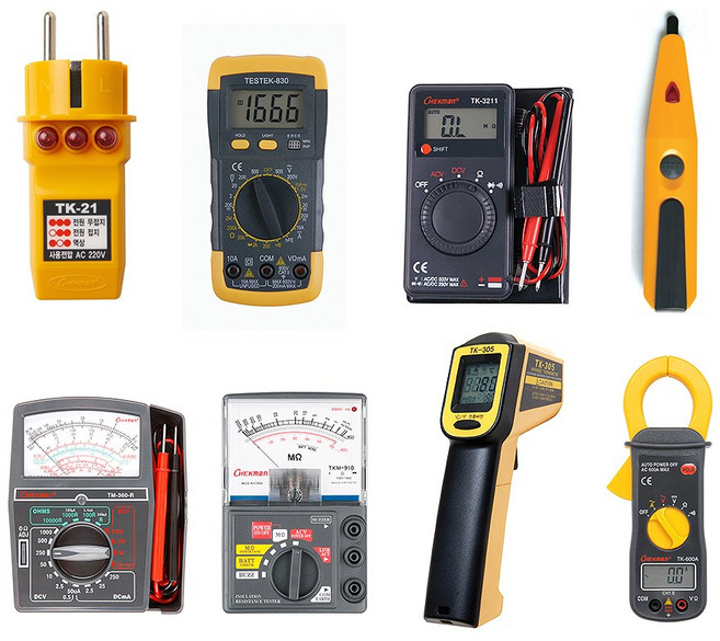 태광 테스트기 테스터 모음 멀티미터 검전기 온도계 저항계 클램프미터 접지 (택 1), 태광 아날로그 멀티미터 TM-360, 1개