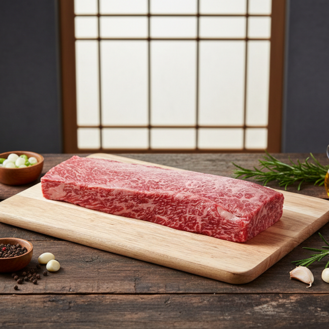 한우꽃선비 투뿔 한우 통살치 살치살 구이용 소고기, 400g, 1개