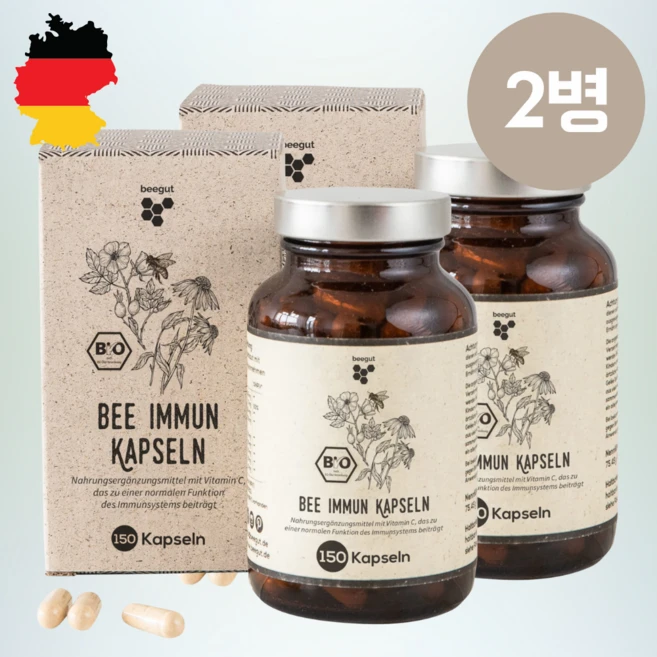 면역력 높이는 유기농 에키네시아 프로폴리스 영지버섯 추출물 효능 영양제 100일분, 2개, 150정 - 쿠팡