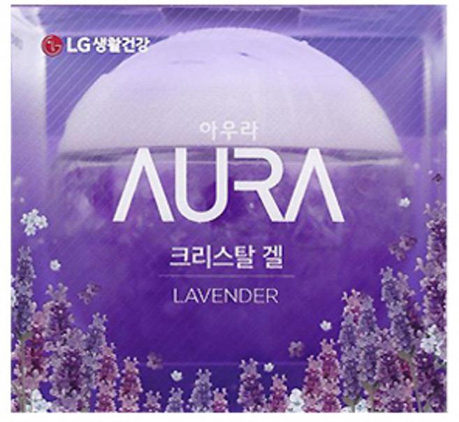 아우라 크리스탈겔 방향제 130g 3종택1, 1개