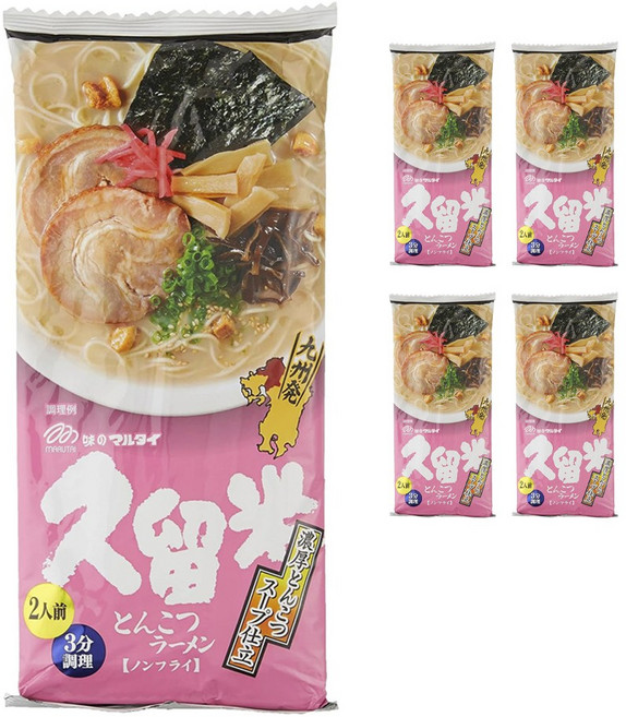 마루타이 구루메 돈코츠라멘 2개입 194g, 5개