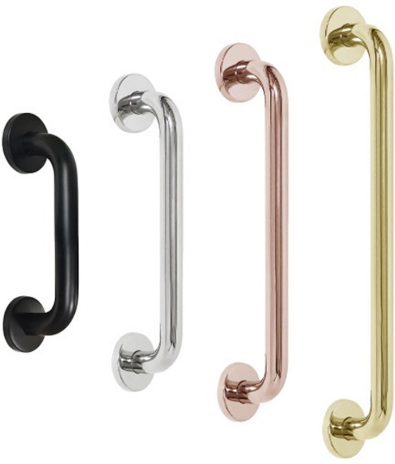 화장실 장애인 손잡이 실버 노인 목욕 안전바 복도 계단 난간대, 03_25파이 로즈골드, 1개
