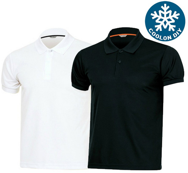 기능성 쿨론 PK 카라 반팔 쿨 티셔츠