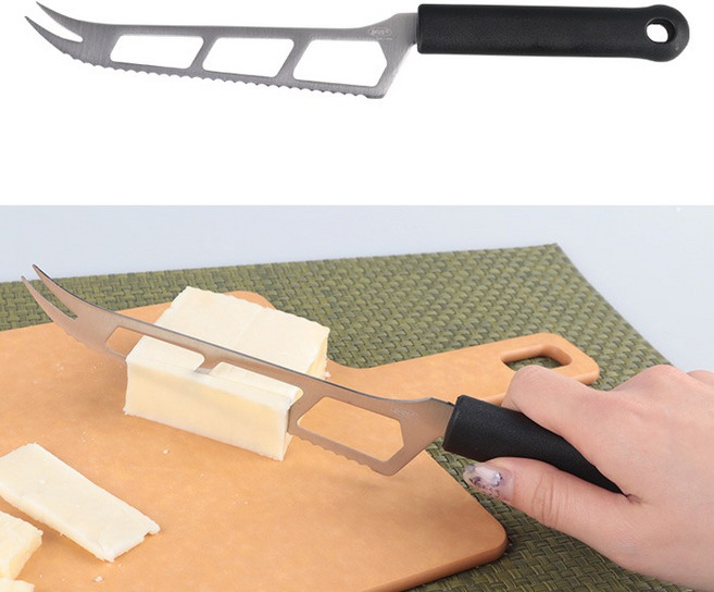 신도 제우스 GS-10931-160 치즈 나이프 치즈 커팅 브리 까망베르 토마토 바나나 스테이크 커팅 가능 업소용 가정용, 1개