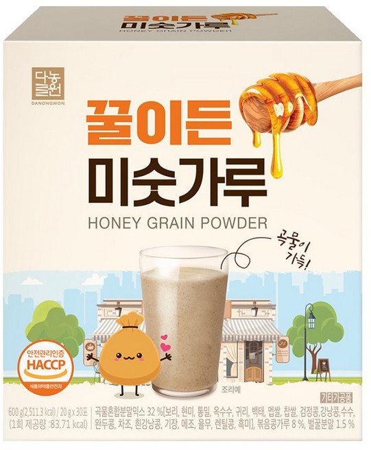 다농원 꿀이든 미숫가루, 7개, 600g