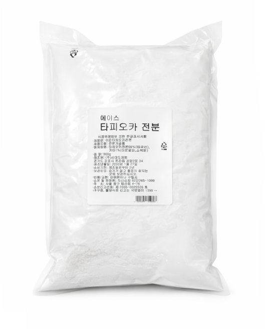 타피오카 전분 버터떡 재료 800g 소분, 1개