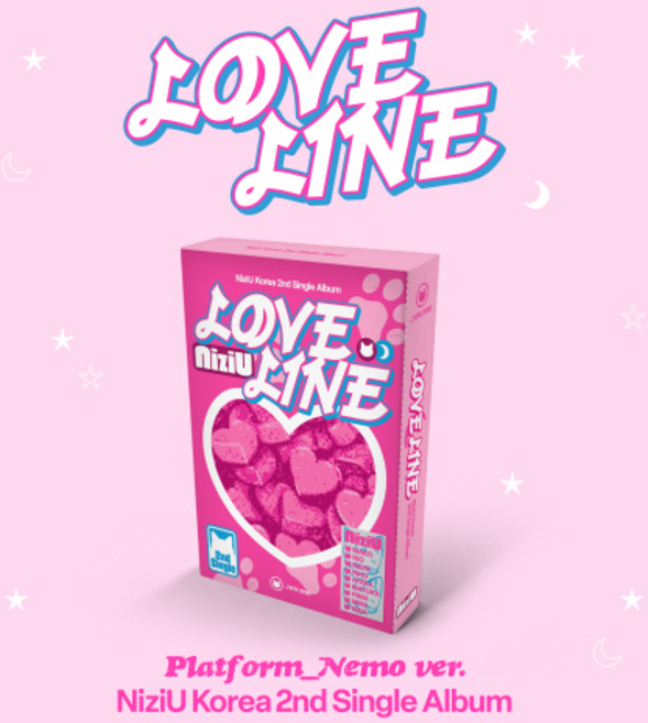 NiziU (니쥬) - KOREA 2nd Single Album : LOVE LINE [플랫폼 ver.]