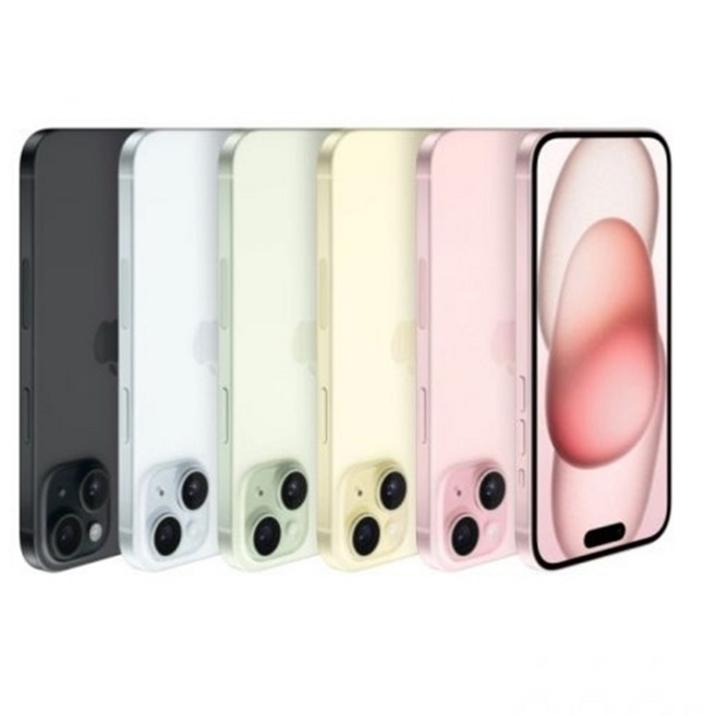 애플 아이폰 15 128GB A3090 공기계 중고폰 리퍼폰 모든 부품 100% 정품, S급, 그린