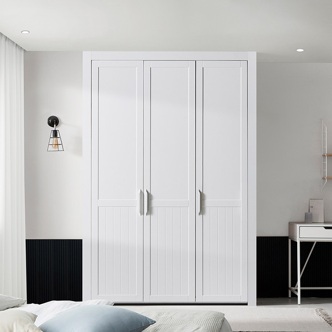 보루네오 화이트갤러리 부띠끄 작은방 붙박이장 여닫이 10cm, 화이트 10cm