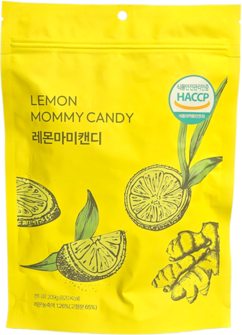 이안오름 레몬마미캔디 범용 과일, 1개, 209g