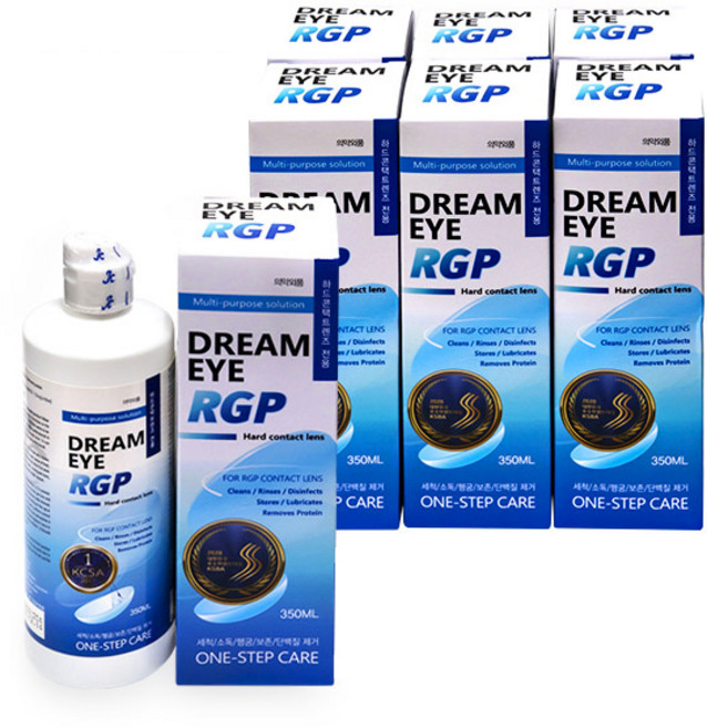 드림아이 RGP 다목적용액 350ml(하드렌즈전용), 10개, 350ml