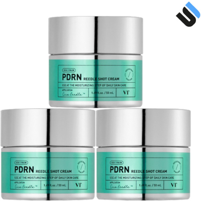 VT 브이티 PDRN 리들샷 크림 50ml 3개