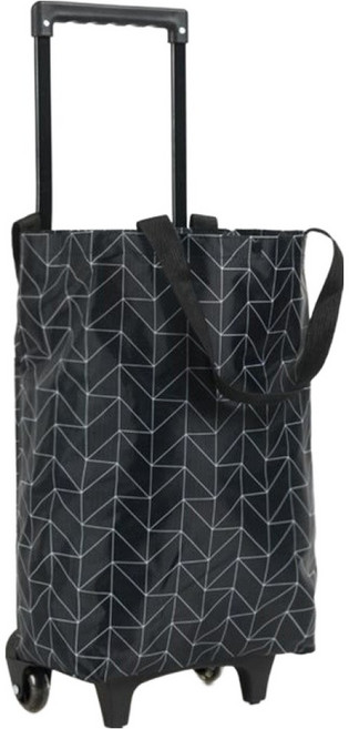 Tiger Pavilion 다용도 쇼핑카트, 1개, 블랙