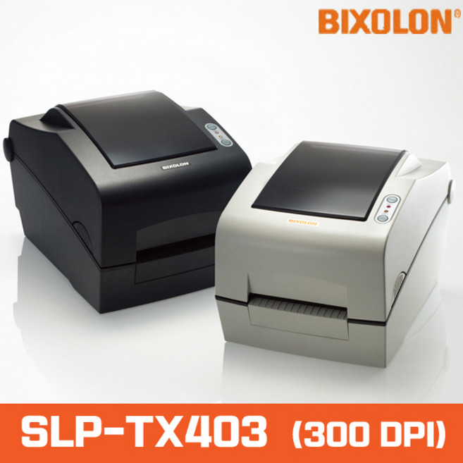빅솔론 SLP-TX403(300dpi) 고해상도 스티커라벨 바코드생성기 쿠팡바코드출력 바코드 프린터, 연결방식(USB), 1개