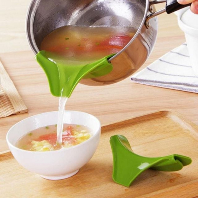 따르기실리콘주둥이 주방 냄비 뜨거운물 편한 국물깔대기 웍팬 깔끔하고편리 독일정품 편리한 사용이편리한 아이디어상품 귀여운주방용품 실리콘덮개 일본잡화 위생모자+글로벌커머스랩벌Shop, 빠른배송