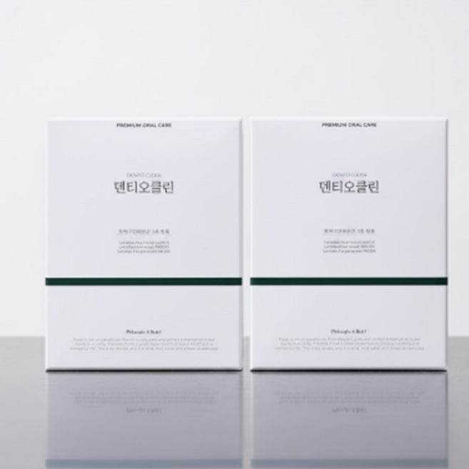 덴티오클린 구강 유산균 2gX30포 1박스 덴티 오스 프로바이오틱스, 30, 2개