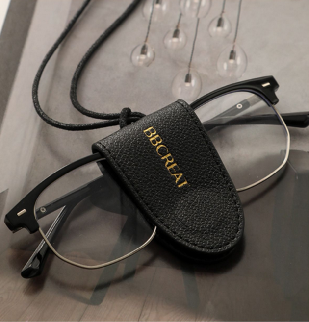 앨오앤지 고급 가죽 선글라스 홀더 목걸이스트랩