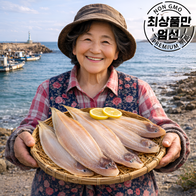 [제철수산] 군산 명품 반건조 손질 박대, 1세트, 5미(소)