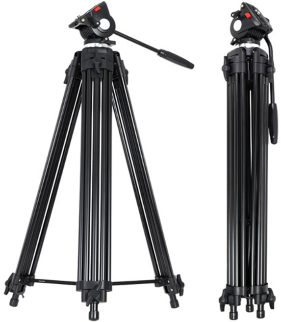 호루스벤누 HVD-1900L 방송용 비디오삼각대+헤드 세트, 선택없음, 1개