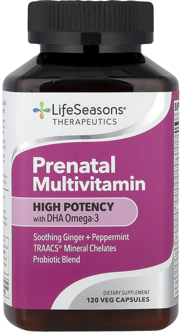 새해 첫좋은선물 LifeSeasons Therapeutic 임산부용 종합비타민 베지 캡슐 120정 제대로 할인합니다, LifeSeasonsTherapeutic임산부용종합비타, 1개 - 쿠팡